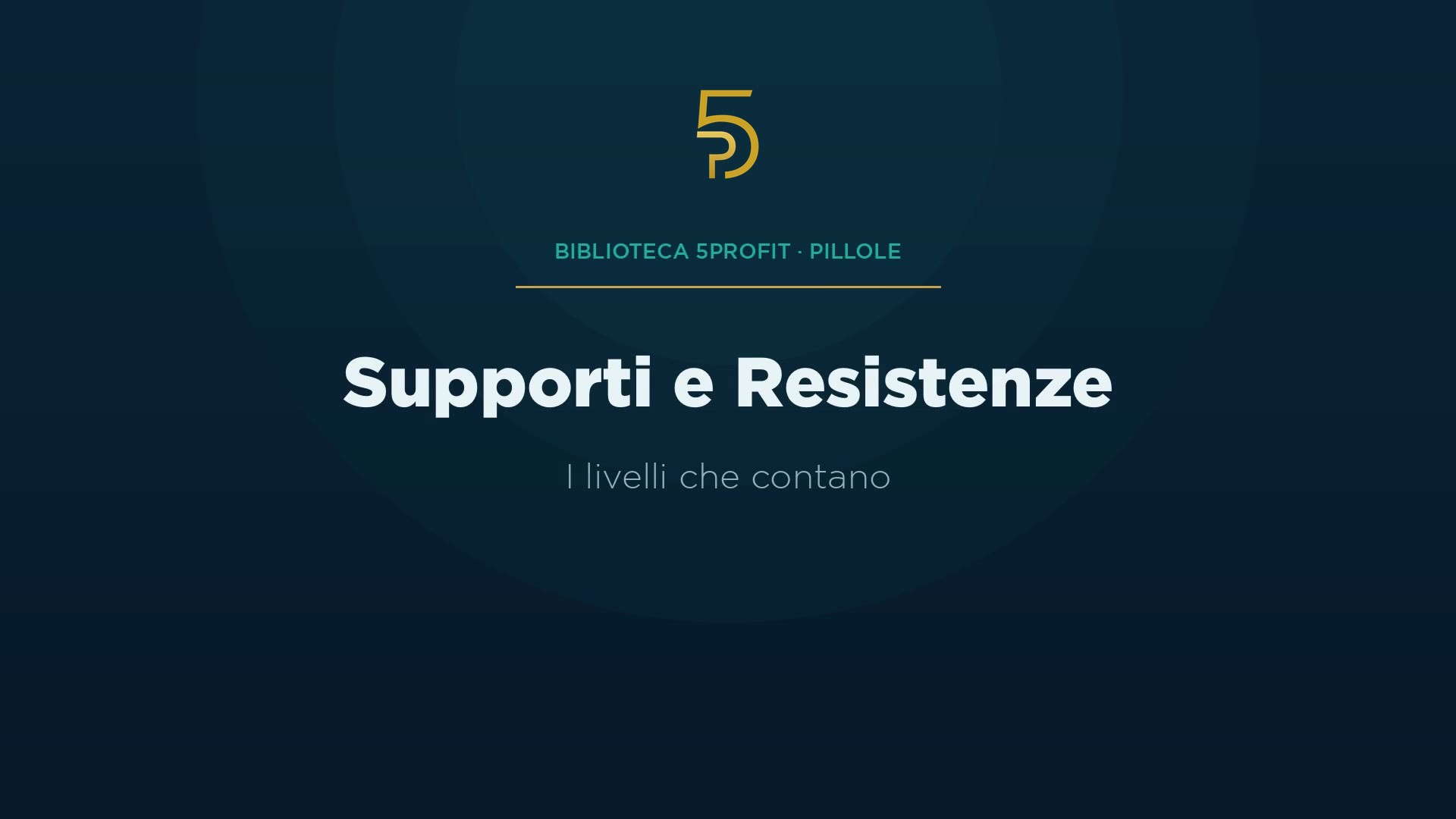 Supporti e Resistenze